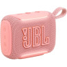 Jbl go 5, enceinte bleutooth ultra‑portable, étanche, rose | puissant jbl pro sound, airtouch pairing, auracast, éclairage ambie
