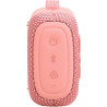 Jbl go 5, enceinte bleutooth ultra‑portable, étanche, rose | puissant jbl pro sound, airtouch pairing, auracast, éclairage ambie