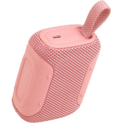 Jbl go 5, enceinte bleutooth ultra‑portable, étanche, rose | puissant jbl pro sound, airtouch pairing, auracast, éclairage ambie