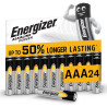 Energizer Alkaline Power Piles AAA (Lot de 24) - Micro LR03 Alcalines 1,5 V- Énergie Longue durée - Idéales pour Les appareils d