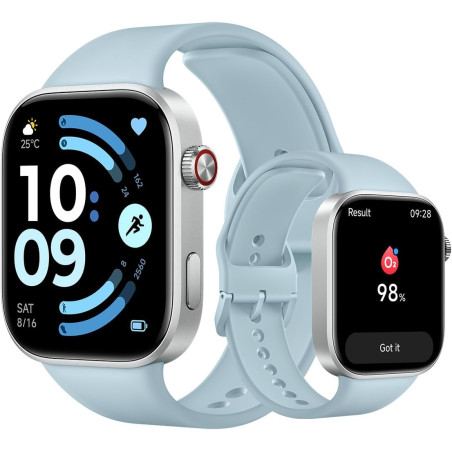 Xiaomi rougemi watch 6, montre connectée homme femme, amoled 2.07'', suivi du sport et fitness, 150+ modes de sport, jusqu'à 24 