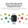 Xiaomi rougemi watch 6, montre connectée homme femme, amoled 2.07'', suivi du sport et fitness, 150+ modes de sport, jusqu'à 24 