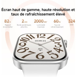 Xiaomi rougemi watch 6, montre connectée homme femme, amoled 2.07'', suivi du sport et fitness, 150+ modes de sport, jusqu'à 24 