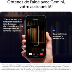 Google Pixel 10a – 7 Ans de Pixel Drops, Plus de 30 Heures d'autonomie, Coach Photo, Gemini Live – Lavande, 128GB + Coque Pixel 
