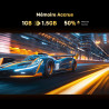 Metz 40 pouces (100 cm) smart tv fhd google television led, gen 6 qled +, hdr 10 dolby audio bleutooth 5,1 eyecare tuner dvb-t/t