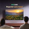 Metz 40 pouces (100 cm) smart tv fhd google television led, gen 6 qled +, hdr 10 dolby audio bleutooth 5,1 eyecare tuner dvb-t/t