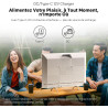 Metz Portable Smart TV 32 Pouces (80 cm), QLED, Google Television HDR 10 Haut-parleurs Puissants DBX TV Dolby Audio Chromecast C