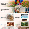 Metz Portable Smart TV 32 Pouces (80 cm), QLED, Google Television HDR 10 Haut-parleurs Puissants DBX TV Dolby Audio Chromecast C