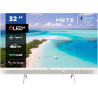Metz Portable Smart TV 32 Pouces (80 cm), QLED, Google Television HDR 10 Haut-parleurs Puissants DBX TV Dolby Audio Chromecast C