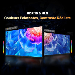 Metz 43 pouces (108 cm) smart tv fhd google television led, gen 6 qled +, hdr 10 dolby audio bleutooth 5,1 eyecare tuner dvb-t/t
