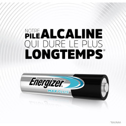 Piles alcalines AAA Energizer Max Plus, Pack de X