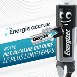 Piles alcalines AA Energizer Max Plus, Pack de X