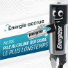 Piles alcalines AA Energizer Max Plus, Pack de X