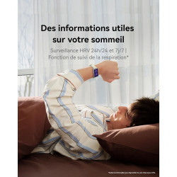 HUAWEI Band 11 Montres connectées, Tracker d'activité, Écran AMOLED 1,62 Pouces, Bracelet Intelligent avec HRV Moyenne du Sommei