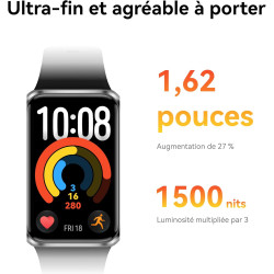 HUAWEI Band 11 Montres connectées, Tracker d'activité, Écran AMOLED 1,62 Pouces, Bracelet Intelligent avec HRV Moyenne du Sommei