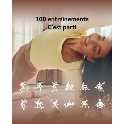 HUAWEI Band 11 Montres connectées, Tracker d'activité, Écran AMOLED 1,62 Pouces, Bracelet Intelligent avec HRV Moyenne du Sommei