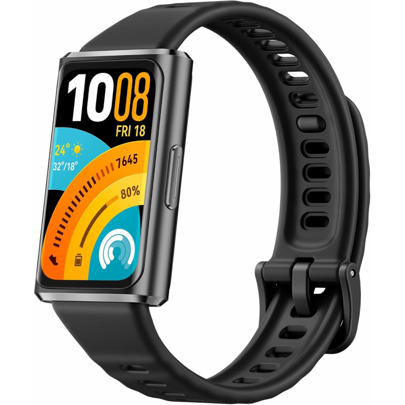 HUAWEI Band 11 Pro Montres connectées, Une précision GNSS hautement optimisée, Tracker d'activité, Écran de 1,62 Pouces, Analyse