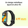 HUAWEI Band 11 Pro Montres connectées, Une précision GNSS hautement optimisée, Tracker d'activité, Écran de 1,62 Pouces, Analyse