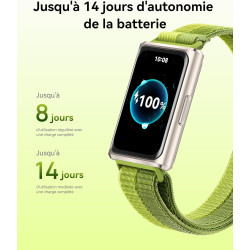 HUAWEI Band 11 Pro Montres connectées, Une précision GNSS hautement optimisée, Tracker d'activité, Écran de 1,62 Pouces, Analyse