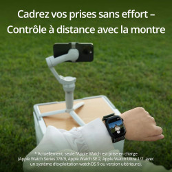 DJI Nacelle intelligente Osmo Mobile SE pour téléphone à 3 axes, portable et pliable, Android et iPhone avec ShotGuides, nacelle