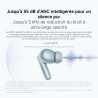Xiaomi rougemi buds 8 pro, écouteurs bluetooth sans fil, réduction de bruit active jusqu’à 55 db, triple haut-parleur, son hi-re