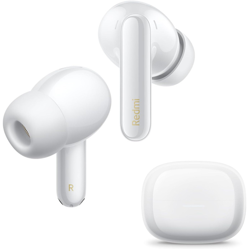 Xiaomi rougemi buds 6 pro – écouteurs bluetooth intra-auriculaires, anc 55db, audio dimensionnel, hi-res/ldac, 9.5h+36h autonomi