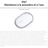Xiaomi smart tag, compatible apple find my et google android find hub, traqueur bleutooth pour clés, bagages, sac, portefeuille 