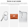 Xiaomi smart tag, compatible apple find my et google android find hub, traqueur bleutooth pour clés, bagages, sac, portefeuille 