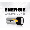 Energizer Alkaline Power Pile C (Lot de 8) - Alcaline - Énergie Longue durée - pour Lampes de Poche et Jouets - Emballage 100% R