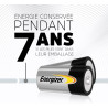 Energizer Alkaline Power Pile C (Lot de 8) - Alcaline - Énergie Longue durée - pour Lampes de Poche et Jouets - Emballage 100% R
