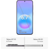Samsung Galaxy A57 5G, Smartphone Android 5G avec l'IA Accessible à Tous, 128 Go, RAM 8 Go, Chargeur Secteur Rapide 25W Inclus, 
