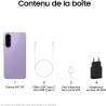 Samsung Galaxy A57 5G, Smartphone Android 5G avec l'IA Accessible à Tous, 128 Go, RAM 8 Go, Chargeur Secteur Rapide 25W Inclus, 