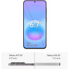 Samsung Galaxy A57 5G, Smartphone Android 5G avec l'IA Accessible à Tous, 256 Go, RAM 8 Go, Chargeur Secteur Rapide 25W Inclus, 