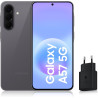 Samsung Galaxy A57 5G, Smartphone Android 5G avec l'IA Accessible à Tous, 128 Go, RAM 8 Go, Chargeur Secteur Rapide 25W Inclus, 