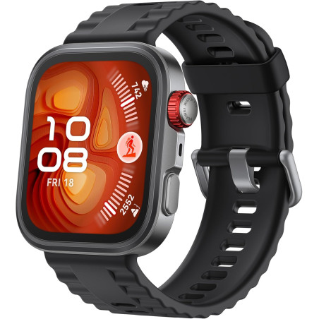 HUAWEI Watch FIT 4 Pro Montre connectée, Ultra-Fine, 1.82" Écran Verre Saphir, Bordure en Alliage de Titane, Suivi de la santé, 
