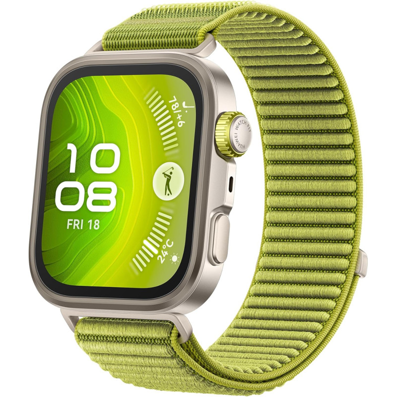 HUAWEI Watch FIT 4 Pro Montre connectée, Ultra-Fine, 1.82" Écran Verre Saphir, Bordure en Alliage de Titane, Suivi de la santé, 