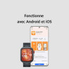HUAWEI Watch FIT 4 Pro Montre connectée, Ultra-Fine, 1.82" Écran Verre Saphir, Bordure en Alliage de Titane, Suivi de la santé, 