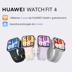 Huawei watch fit 4 montre connectée, + freebuds se 2 blanc, ultra-fine, ios et android, autonomie de la batterie jusqu'à 10 jour