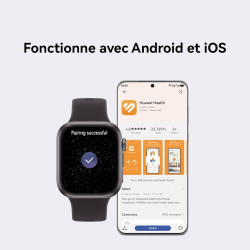 Huawei watch fit 4 montre connectée, + freebuds se 2 blanc, ultra-fine, ios et android, autonomie de la batterie jusqu'à 10 jour