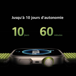 HUAWEI Watch FIT 4 Pro Montre connectée, + Freebuds SE 2 Blanc, 1.82" Écran en Saphir, Bordure en Alliage de Titane, 9,3 mm épai