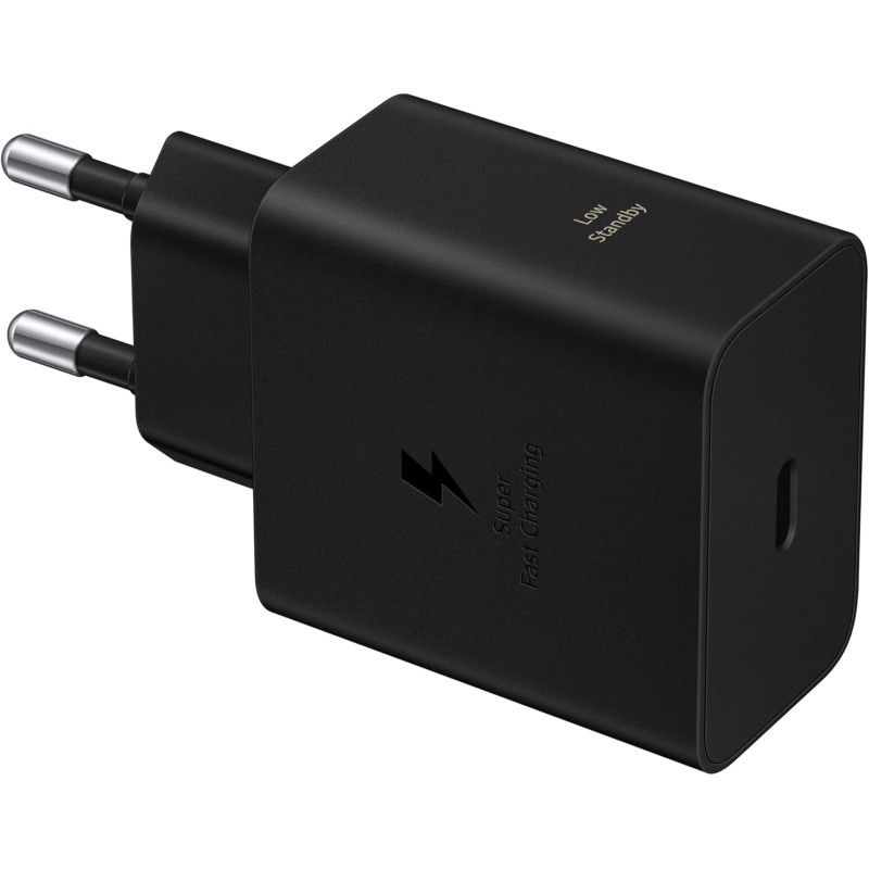 Samsung Chargeur USB - C, Adaptateur Secteur 60 W Ultra Rapide, Adaptateur USB - C vers USB, Chargeur Samsung Charge Rapide, Ori