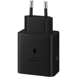 Samsung Chargeur USB - C, Adaptateur Secteur 60 W Ultra Rapide, Adaptateur USB - C vers USB, Chargeur Samsung Charge Rapide, Ori