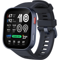 Amazfit Bip Max 50 mm Montre Connectée, Écran AMOLED 2,07", Autonomie 20 Jours, GPS & Cartes, 4 Go Stockage, Tracker d’Activité 