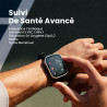 Amazfit Bip Max 50 mm Montre Connectée, Écran AMOLED 2,07", Autonomie 20 Jours, GPS & Cartes, 4 Go Stockage, Tracker d’Activité 