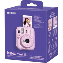 Appareil Photo instantané instax Mini 13 avec Flash Automatique intégré, Miroir pour Selfies intégré, Mode Gros Plan et retardat