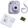 Appareil Photo instantané instax Mini 13 avec Flash Automatique intégré, Miroir pour Selfies intégré, Mode Gros Plan et retardat