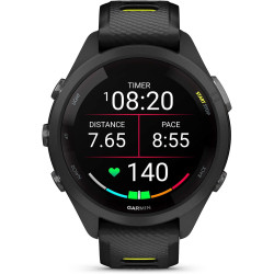 Garmin Forerunner 265S Montre Connectée de Course, Écran AMOLED Coloré, Métriques d'entraînement et Informations de Récupération