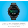 Garmin Forerunner 265S Montre Connectée de Course, Écran AMOLED Coloré, Métriques d'entraînement et Informations de Récupération
