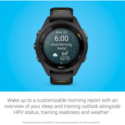 Garmin Forerunner 265S Montre Connectée de Course, Écran AMOLED Coloré, Métriques d'entraînement et Informations de Récupération