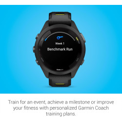 Garmin Forerunner 265S Montre Connectée de Course, Écran AMOLED Coloré, Métriques d'entraînement et Informations de Récupération